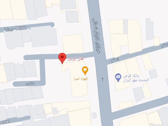 هتل اوردین تهران