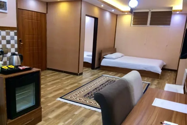 اتاق دونفره هتل خزر ماسال