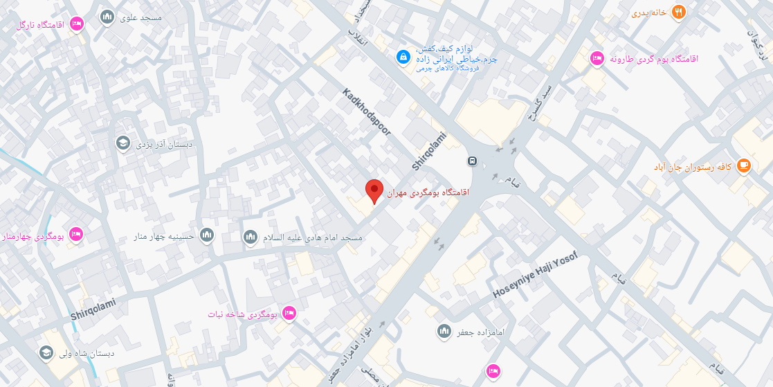 اقامتگاه بومگردی مهران یزد