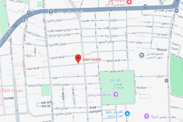 مهمانپذیر آرام تهران